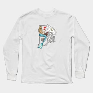 Rhode Island Mermaid Long Sleeve T-Shirt